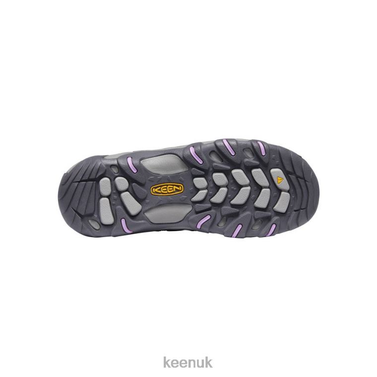 Footwear KEEN Koven Waterproof Shoe Steel Grey/African Violet Women Z2D88665