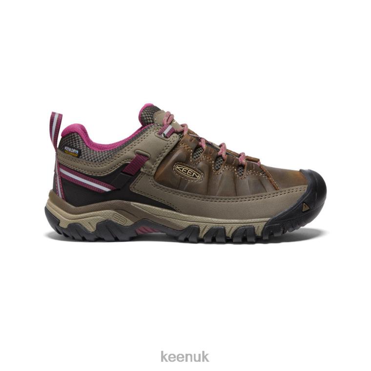 Footwear KEEN Targhee III Waterproof Weiss/Boysenberry Women Z2D88605