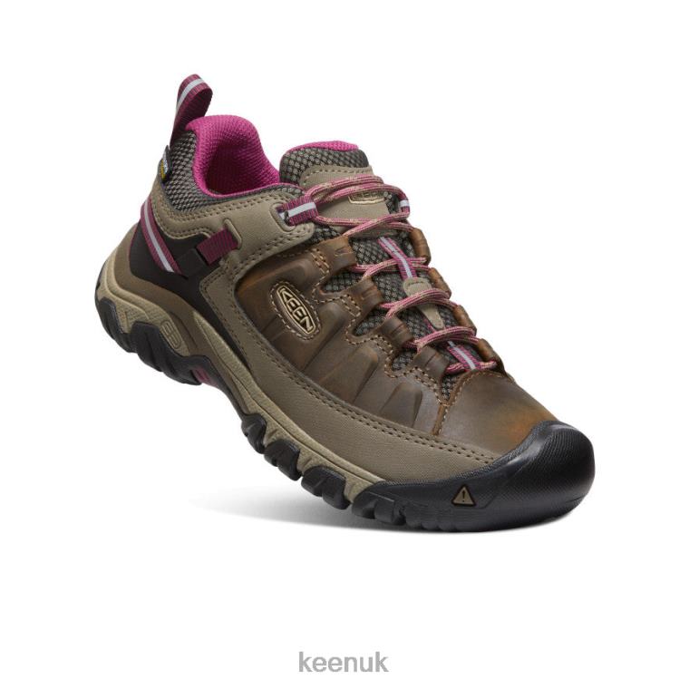 Footwear KEEN Targhee III Waterproof Weiss/Boysenberry Women Z2D88605