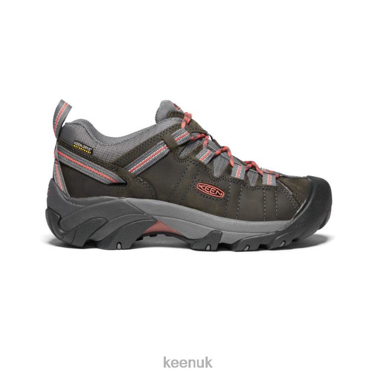 Footwear KEEN Targhee II Waterproof Magnet/Coral Women Z2D88541