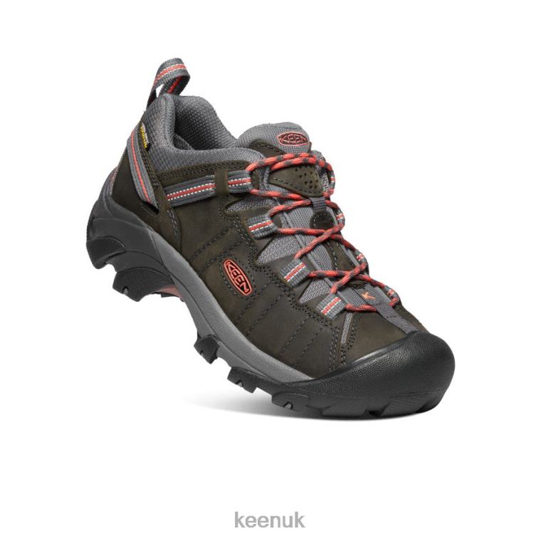Footwear KEEN Targhee II Waterproof Magnet/Coral Women Z2D88541