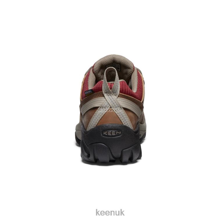 Footwear KEEN Targhee II Waterproof Safari/Merlot Women Z2D88543