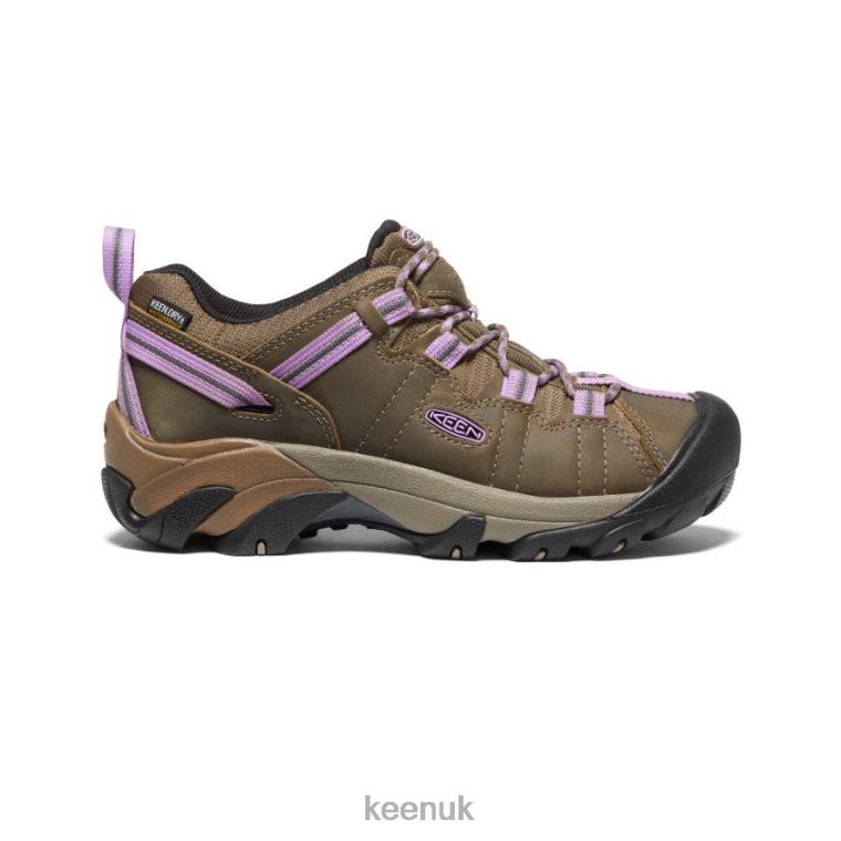 Footwear KEEN Targhee II Waterproof Timberwolf/English Lavender Women Z2D88542