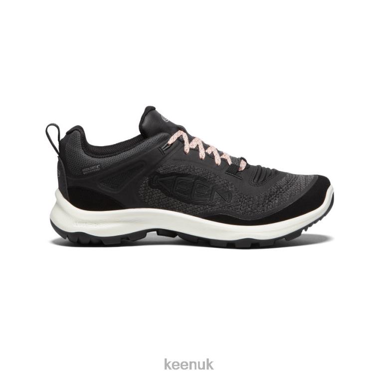 Footwear KEEN Terradora Flex Waterproof Shoe Black/Peachy Women Z2D88602