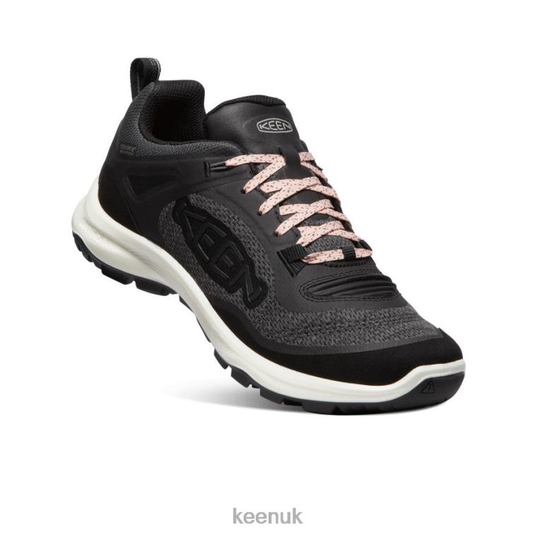 Footwear KEEN Terradora Flex Waterproof Shoe Black/Peachy Women Z2D88602