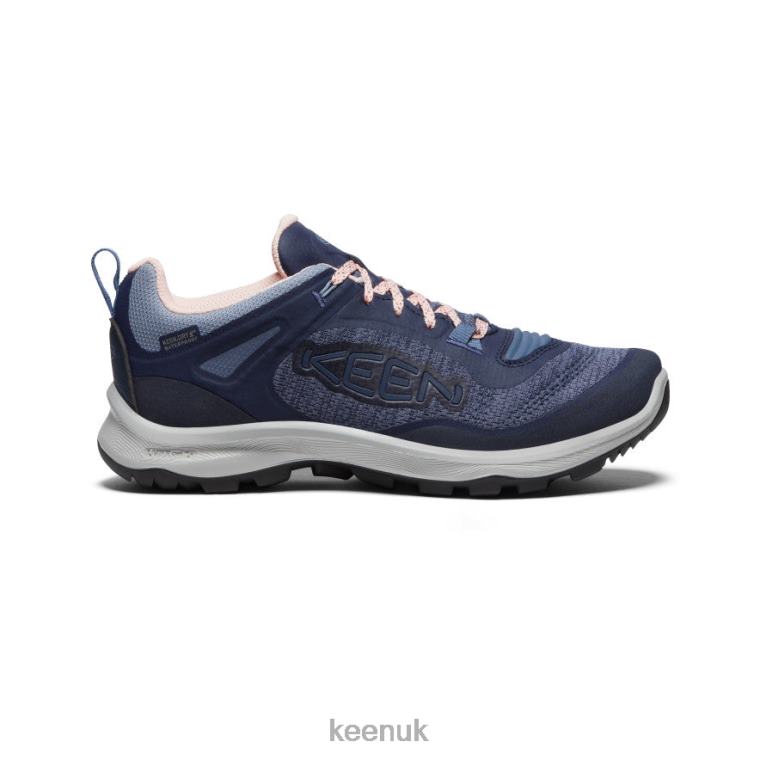 Footwear KEEN Terradora Flex Waterproof Shoe Vintage Indigo/Peachy Women Z2D88604