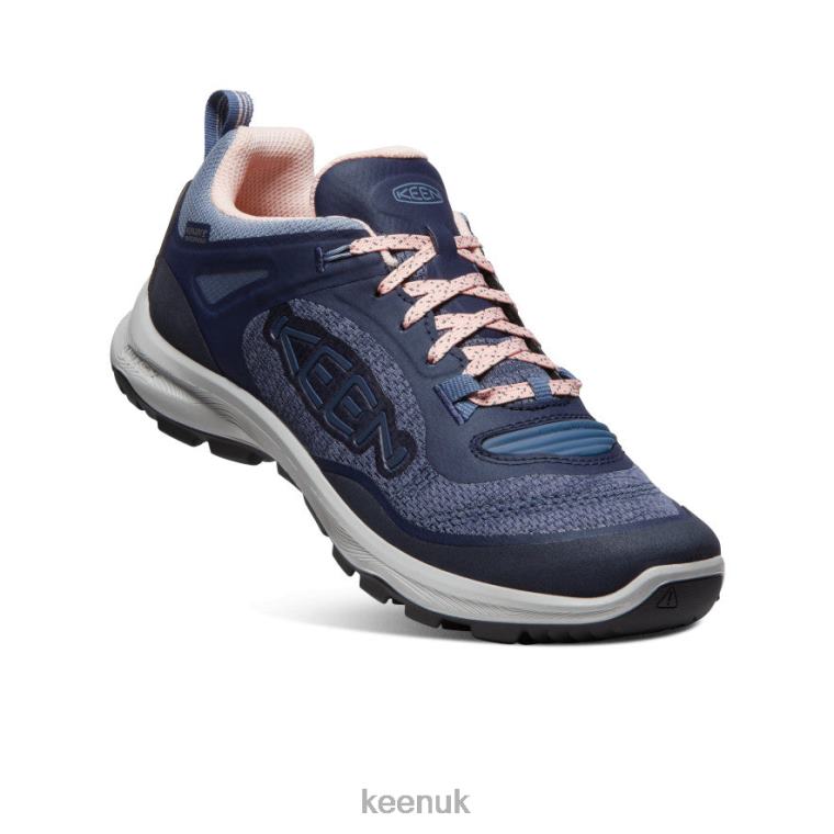 Footwear KEEN Terradora Flex Waterproof Shoe Vintage Indigo/Peachy Women Z2D88604