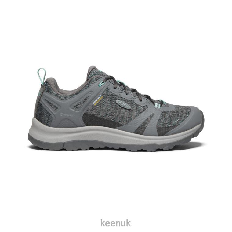 Footwear KEEN Terradora II Waterproof Shoe Steel Grey/Ocean Wave Women Z2D88592