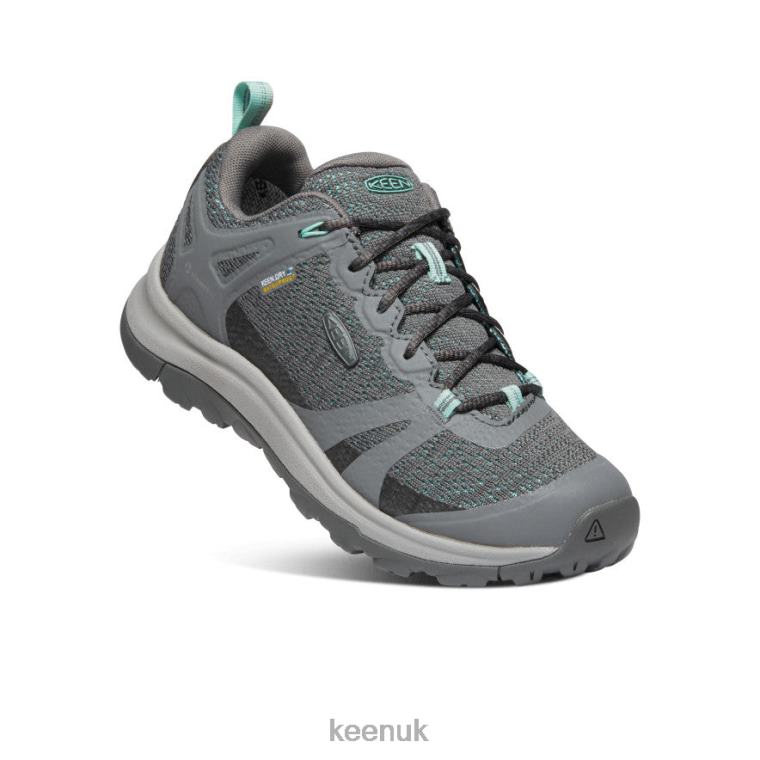 Footwear KEEN Terradora II Waterproof Shoe Steel Grey/Ocean Wave Women Z2D88592