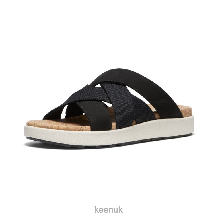 Footwear KEEN Elle Mixed Slide Black/Birch Women Z2D88430