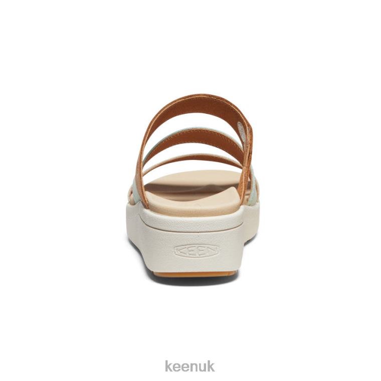 Footwear KEEN Ellecity Slide Natural Leather/Clearly Aqua Women Z2D88442