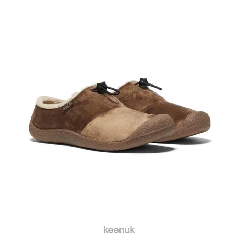Footwear KEEN Howser III Slide Dark Earth Velour Women Z2D88482