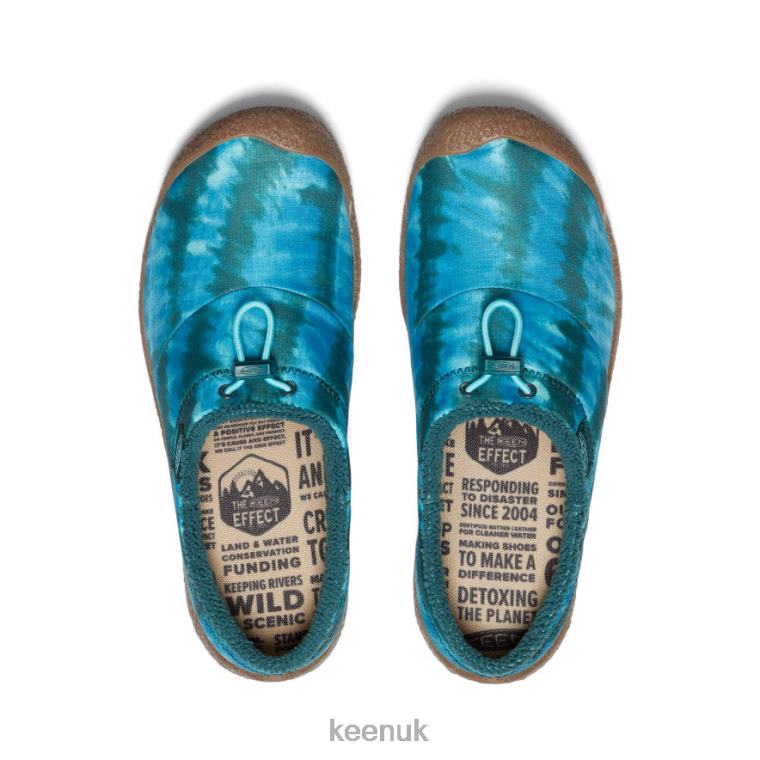 Footwear KEEN Howser III Slide Sea Moss Tie Dye Women Z2D88483