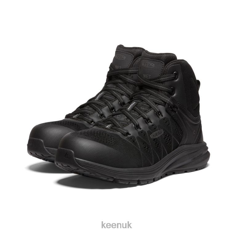 Footwear KEEN Vista Energy Mid INT MET (Carbon-Fiber Toe) Black/Raven Women Z2D88452