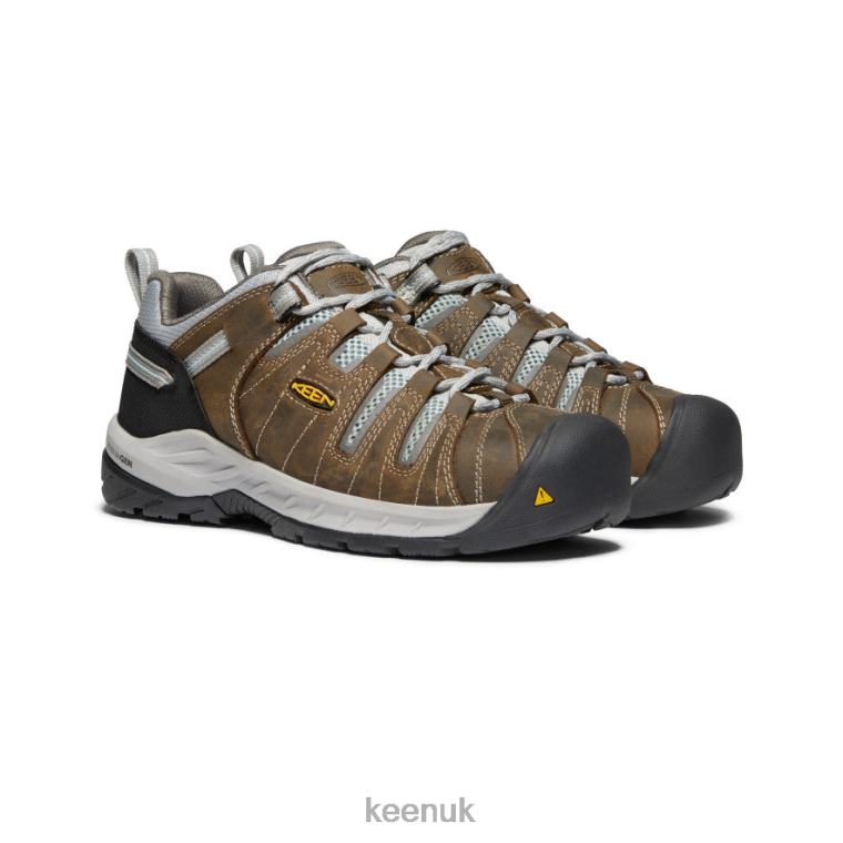 Footwear KEEN Flint II (Steel Toe) Cascade Brown/Surf Spray Women Z2D88635