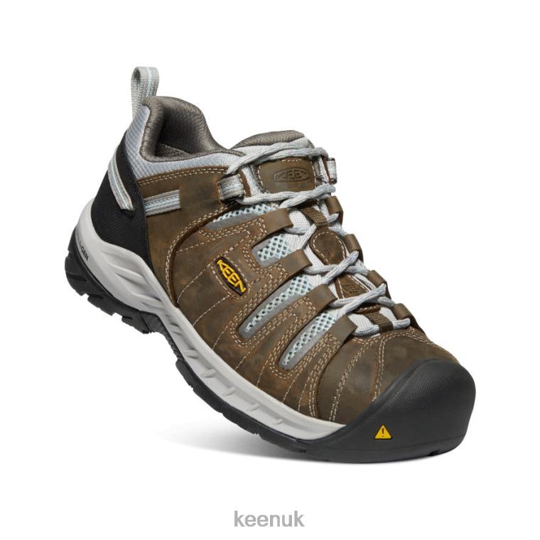 Footwear KEEN Flint II (Steel Toe) Cascade Brown/Surf Spray Women Z2D88635