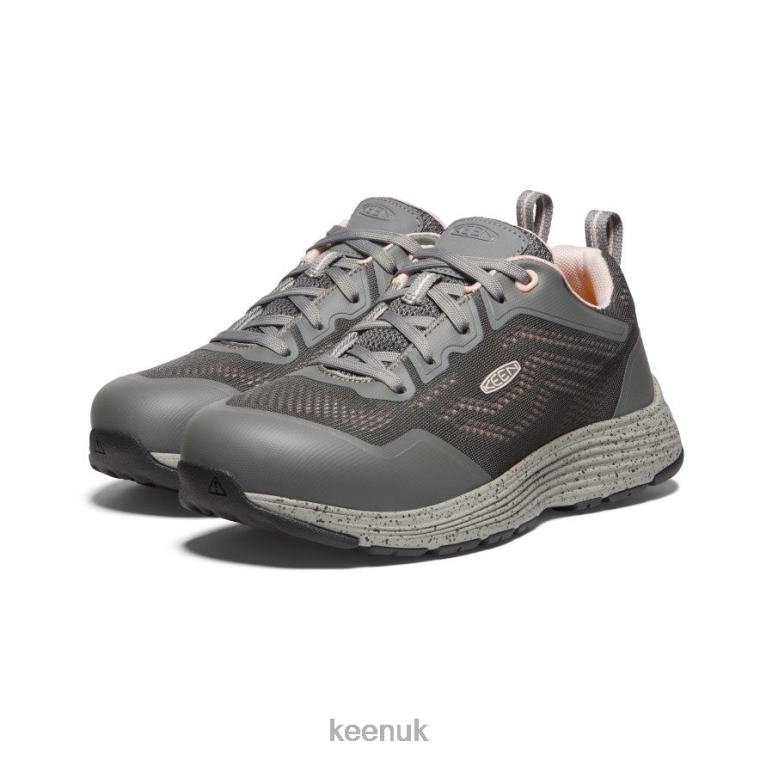 Footwear KEEN Sparta 2 (Aluminum Toe) Steel Grey/Peach Whip Women Z2D88460