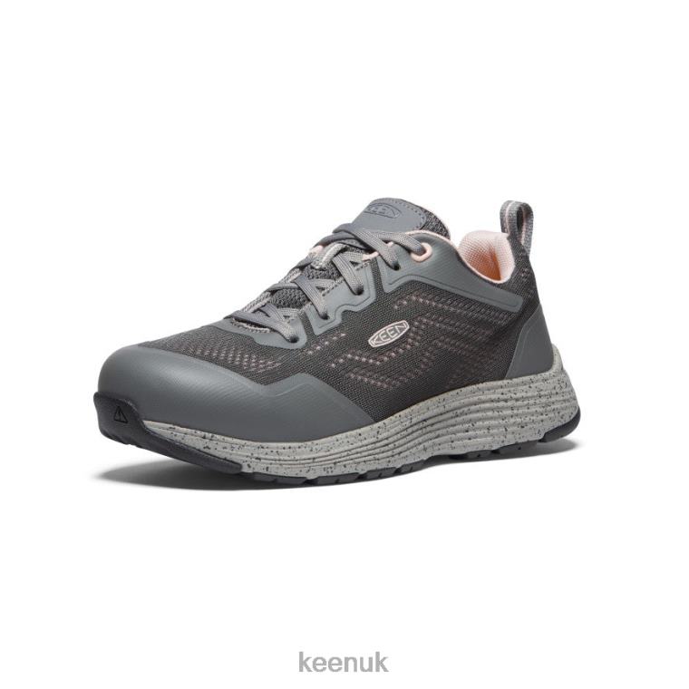 Footwear KEEN Sparta 2 (Aluminum Toe) Steel Grey/Peach Whip Women Z2D88460